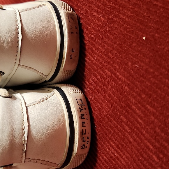 Kids Toddler Sperry Top Sider Shoes, sz 9 - Picture 4 of 4